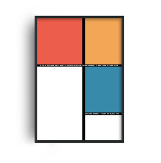 Paint it Black Giclée Art Print - Sincerely Betty