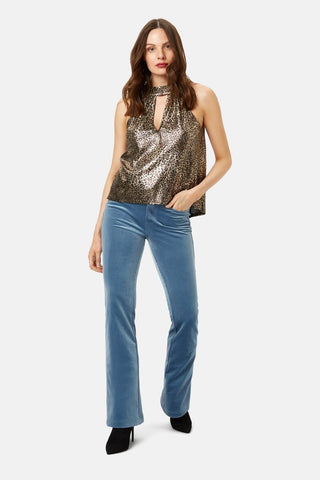 Parallel Lines Halter Top - Sincerely Betty