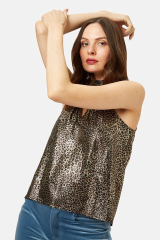 Parallel Lines Halter Top - Sincerely Betty