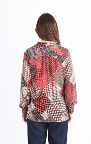 Patchwork Blouse - FINAL SALE - Sincerely Betty