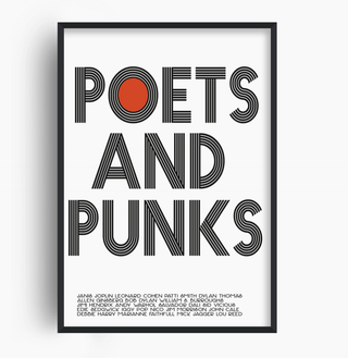 Poets and Punks Giclée Art Print - Sincerely Betty