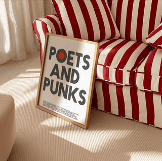 Poets and Punks Giclée Art Print - Sincerely Betty