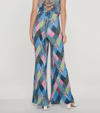 Printed Patchwork Flares - FINAL SALE - Sincerely Betty