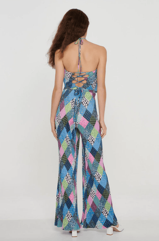 Printed Patchwork Flares - FINAL SALE - Sincerely Betty