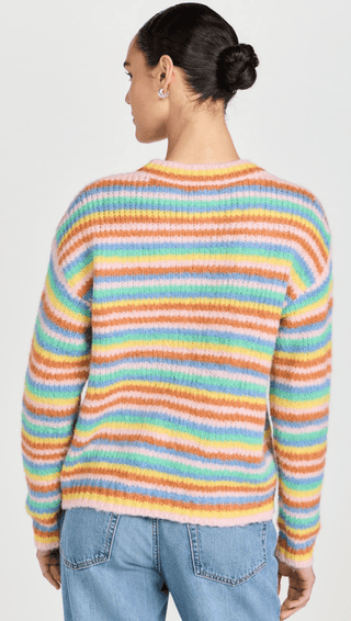 Rainbow Stripe Sweater - Sincerely Betty