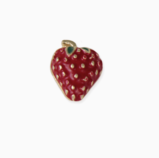 Red Strawberry Post Earrings - FINAL SALE - Sincerely Betty