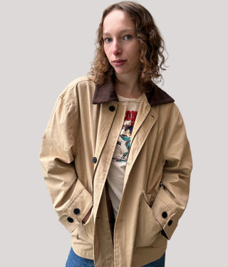 Retro 80s Barn Jacket - Sincerely Betty