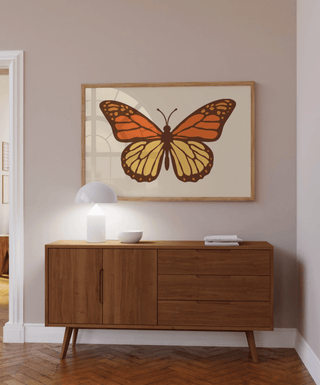 Retro Butterfly Art Print - Sincerely Betty
