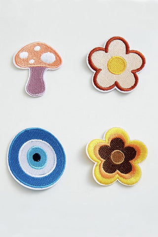Retro Iron on Patches - Sincerely Betty