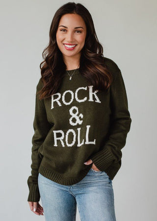 Rock & Roll Knit Sweater - Sincerely Betty