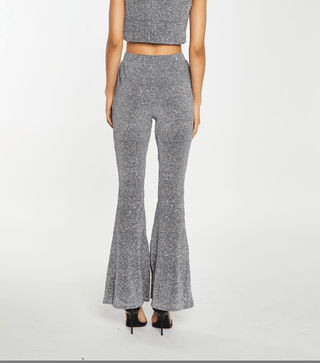 Sequin High Waisted Pants - FINAL SALE - Sincerely Betty