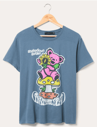 Shakedown Garden Grateful Dead Vintage Graphic Tee - Sincerely Betty