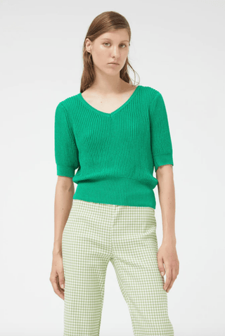 Short Sleeve Knit Sweater - Sincerely Betty