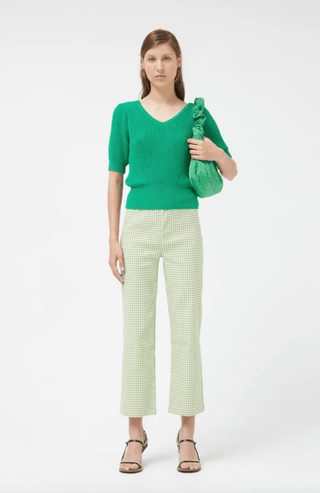 Short Sleeve Knit Sweater - Sincerely Betty