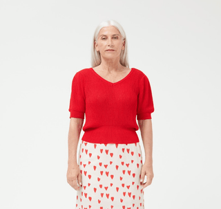 Short Sleeve Knit Sweater - FINAL SALE - Sincerely Betty