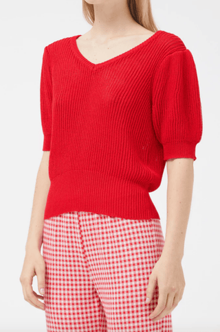 Short Sleeve Knit Sweater - FINAL SALE - Sincerely Betty