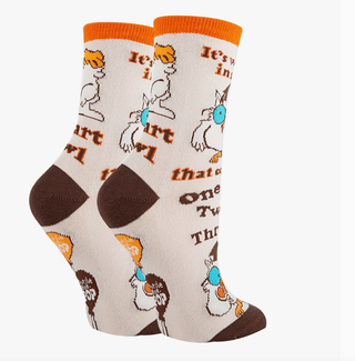 Smart Owl Crew Socks - Sincerely Betty