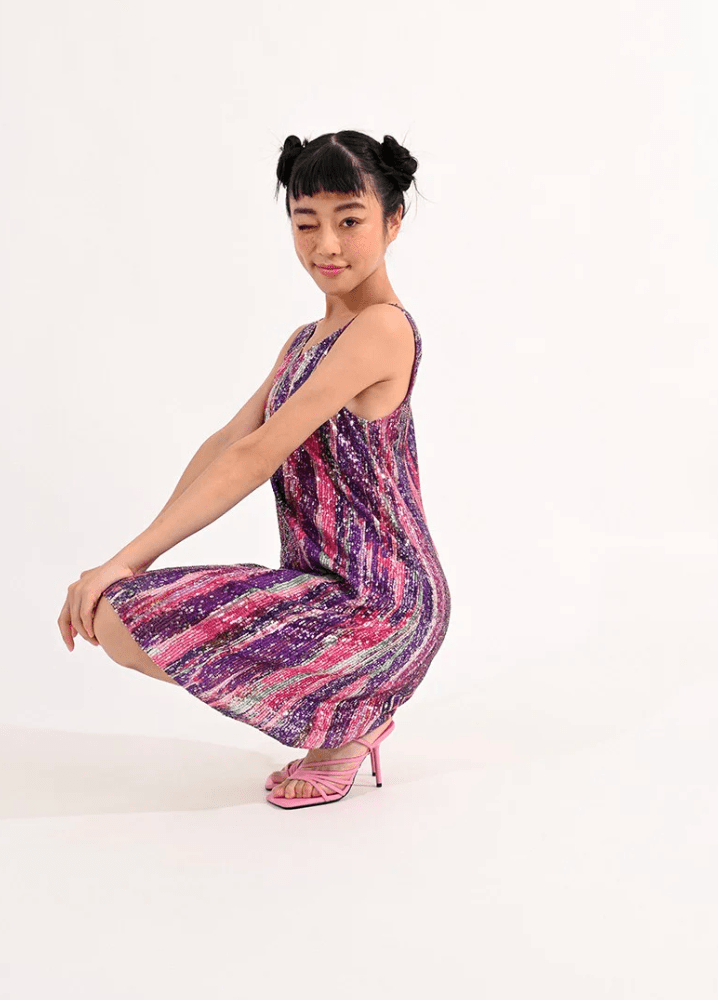 Sparkle Sequin Tank Dress-FINAL SALE - Sincerely Betty Sparkle Sequin Tank Dress-FINAL SALE - Sincerely Betty