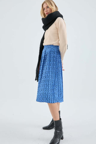 Spotted Midi Skirt - FINAL SALE - Sincerely Betty