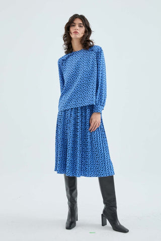 Spotted Midi Skirt - FINAL SALE - Sincerely Betty