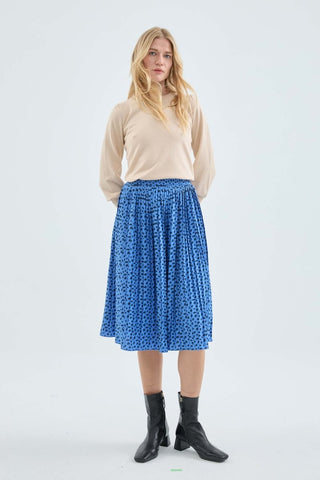 Spotted Midi Skirt - FINAL SALE - Sincerely Betty