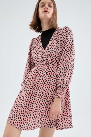 Spotted Print Polka Dot Dress - FINAL SALE - Sincerely Betty