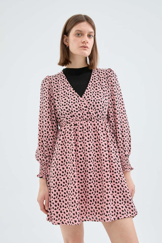 Spotted Print Polka Dot Dress - FINAL SALE - Sincerely Betty