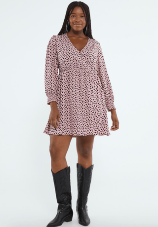 Spotted Print Polka Dot Dress - FINAL SALE - Sincerely Betty