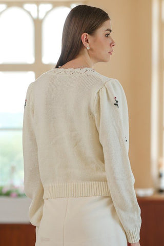 Sweet Blossom Button - Up Cardigan - Sincerely Betty