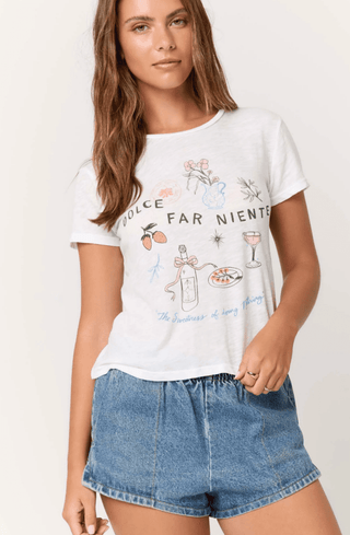 Sweetness Of Doing Nothing Graphic Tee - Sincerely Betty
