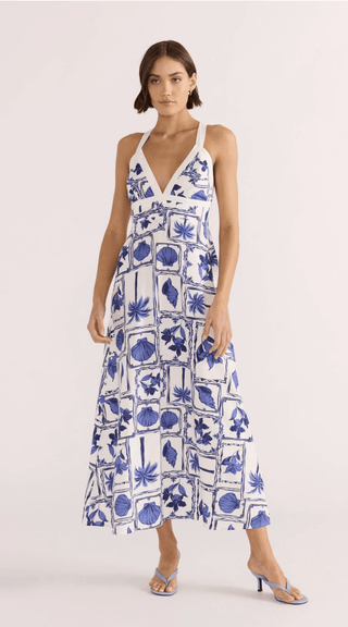 Sylvie Panel Midi Dress - Sincerely Betty