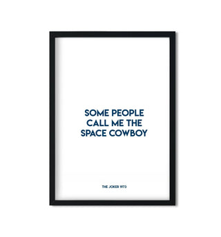 The Space Cowboy Joker Inspired Giclée Art Print - Sincerely Betty