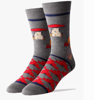 Unisex Shroom Crew Socks - Sincerely Betty