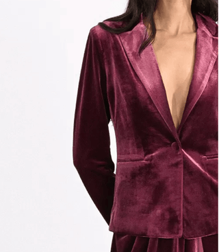 Velvet Blazer - Sincerely Betty
