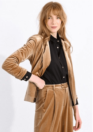 Velvet Blazer - Sincerely Betty