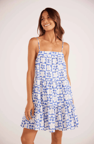 Vivi Tiered Mini Dress - Sincerely Betty