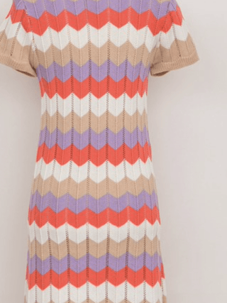 Wavey Knit Mini Dress - FINAL SALE - Sincerely Betty