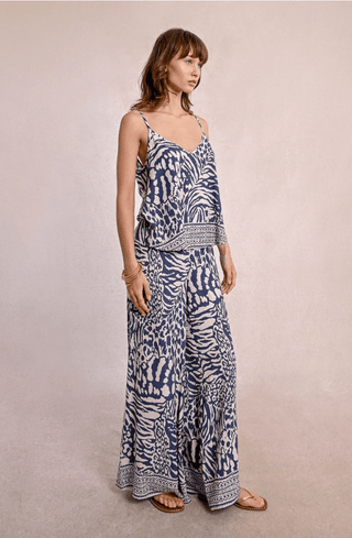 Zebra Print Camisole Tank Top - Sincerely Betty