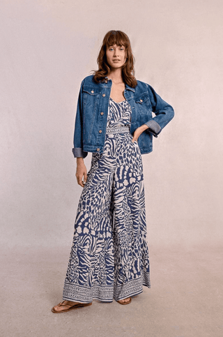 Zebra Print Wide Pants - Sincerely Betty