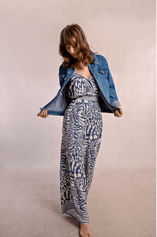 Zebra Print Wide Pants - Sincerely Betty
