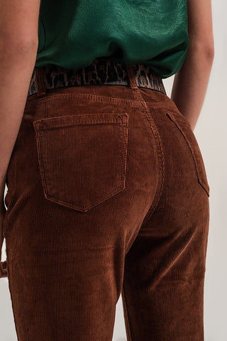 Corduroy Flare Pants