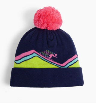 Retro 80s Mountain Skiing Hat