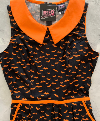 Bats Bats Bats Print Dress-FINAL SALE
