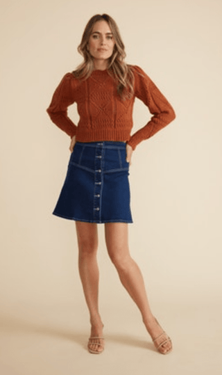 Cara Crochet Sweater - FINAL SALE - Sincerely Betty