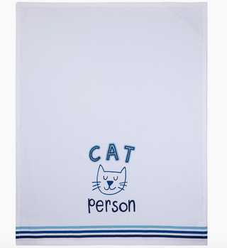 Cat Person Kitchen Tea Towel - Sincerely Betty