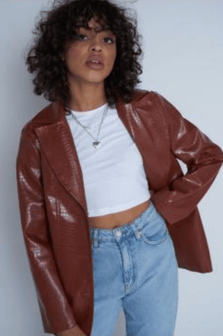 Cool Croc Blazer - FINAL SALE - Sincerely Betty
