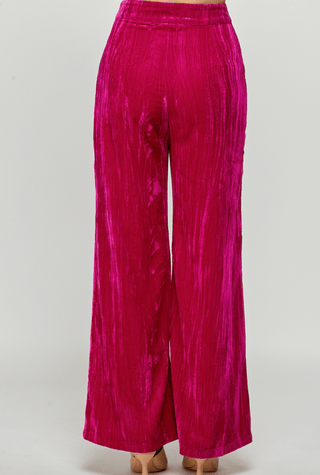 Crushed Velvet Pants - FINAL SALE - Sincerely Betty