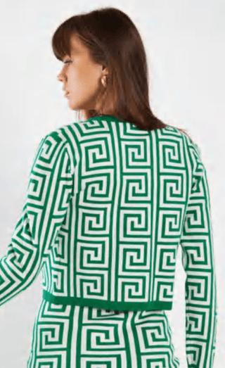 Geo Knit Cardigan - FINAL SALE - Sincerely Betty