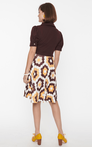 Honeycomb Fit & Flare Dress - FINAL SALE - Sincerely Betty