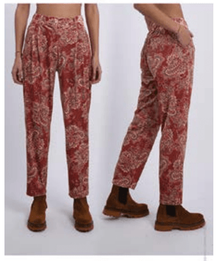 Paisley Pants in Terracotta - FINAL SALE - Sincerely Betty